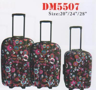 【供應(yīng)加工600D牛津布印花3件套拉桿箱行李箱】價(jià)格,廠家,圖片,家居用品加工,平湖市君興箱包-馬可波羅網(wǎng)